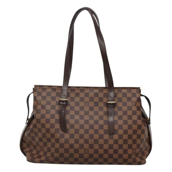 LOUIS VUITTON Damier Ebene Chelsea Tote Bag N51119 LV Auth 117158V - Picture 1 of 16